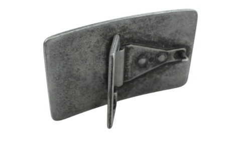 Klamra Bezniklowa Do Paska Sprzączka Pełna Blaszka Z Bolczykiem 40 mm Metalowa Solidna KBOL40/97 "MUSIC IS LIFE"