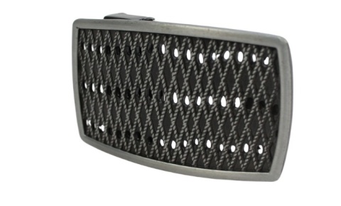 Klamra Bezniklowa Do Paska Sprzączka Pełna Blaszka Z Bolczykiem 40 mm Metalowa Solidna KBOL40/99 "SIATKA"