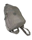 Praktyczny Plecak Materiałowy Kresz Wodoodporny BAG STREET 2257 SZARY 35 x 21 x 12 [cm]