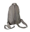 Praktyczny Plecak Materiałowy Kresz Wodoodporny BAG STREET 2257 SZARY 35 x 21 x 12 [cm]