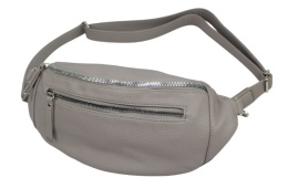 Saszetka Na Pas Biodrówka Superlekka Kompaktowa Nerka Jennifer Jones Na Spacery, Podróże SZARA 3153 33 x 9 x 16 [cm] 