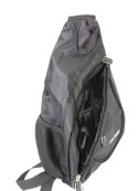 Sportowy Plecak Na Jedno Ramię BAG STREET Praktyczny I Wygodny CZARNY 4388 35 x 25 x 7 [cm]
