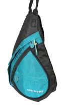 Sportowy Plecak Na Jedno Ramię BAG STREET Praktyczny I Wygodny TURKUSOWY 4388 35 x 25 x 7 [cm]