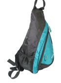 Sportowy Plecak Na Jedno Ramię BAG STREET Praktyczny I Wygodny TURKUSOWY 4388 35 x 25 x 7 [cm]