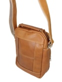 Torba męska skórzana MAGRE (PL) Pionowa Filip DeLuxe BRĄZOWY 25 x 20 x 11 [cm]