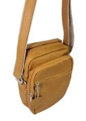 Torba męska skórzana MAGRE (PL) Pionowa Skóra Naturalna EDEK DeLuxe TOFFI 22 x 16 x 8 [cm]