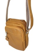 Torba męska skórzana MAGRE (PL) Pionowa Skóra Naturalna EDEK DeLuxe TOFFI 22 x 16 x 8 [cm]