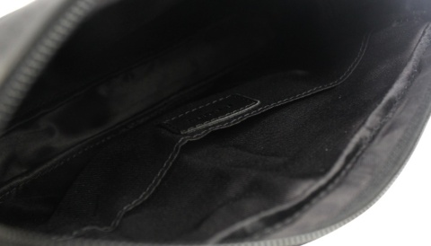 Ekskluzywna Saszetka Premium Męska Skórzana El Forrest MB09 61 Skóra Naturalna Bydlęca CZARNA 23 x 16 x 8 [cm]