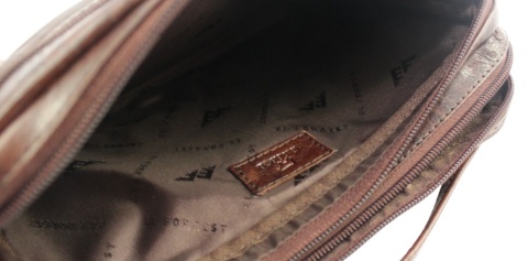 Ekskluzywna Saszetka Premium Męska Skórzana El Forrest MB24 23 Skóra Naturalna Bydlęca CZEKOLADOWA 24 x 16 x 6 [cm]