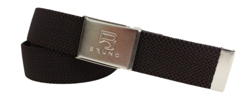 Pasek Gumowa Plecionka Polska Galanteria (PL) Super Rozciągliwy 40 mm Klamra Zatrzaskowa Szeroki Zakres Zapinania CZEKOLADOWY