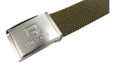 Pasek Gumowa Plecionka Polska Galanteria (PL) Super Rozciągliwy 40 mm Klamra Zatrzaskowa Szeroki Zakres Zapinania OLIWKOWY