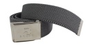 Pasek Gumowa Plecionka Polska Galanteria (PL) Super Rozciągliwy 40 mm Klamra Zatrzaskowa Szeroki Zakres Zapinania SZARY