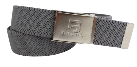 Pasek Gumowa Plecionka Polska Galanteria (PL) Super Rozciągliwy 40 mm Klamra Zatrzaskowa Szeroki Zakres Zapinania SZARY