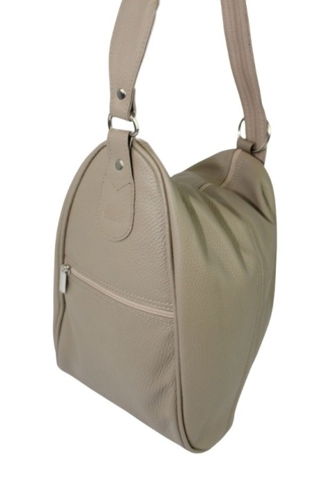 Plecak Skórzany ELKOR (PL) Jowita De Luxe Skóra Naturalna Licowa BEŻOWY