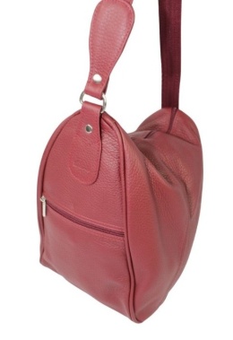 Plecak Skórzany ELKOR (PL) Jowita De Luxe Skóra Naturalna Licowa BURACZKOWY