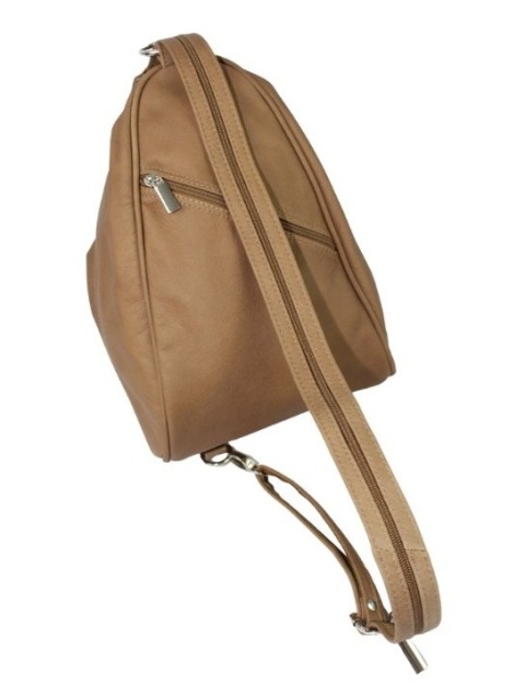 Plecak Skórzany ELKOR (PL) Jowita De Luxe Skóra Naturalna Licowa CAPPUCINO