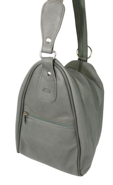 Plecak Skórzany ELKOR (PL) Jowita De Luxe Skóra Naturalna Licowa MIĘTOWY