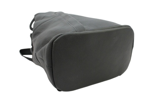 Plecak Skórzany PolskaGalanteria (PL) JOANNA Skóra Naturalna Licowa Gładka CZARNA MATOWA