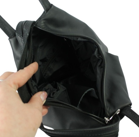 Plecak Skórzany PolskaGalanteria (PL) JOANNA Skóra Naturalna Licowa Gładka TRIO WZÓR 3