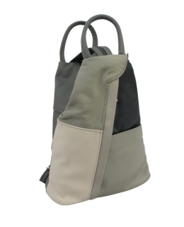 Plecak Skórzany PolskaGalanteria (PL) JOANNA Skóra Naturalna Licowa Gładka TRIO WZÓR 1