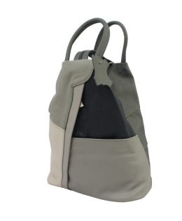 Plecak Skórzany PolskaGalanteria (PL) JOANNA Skóra Naturalna Licowa Gładka TRIO WZÓR 1