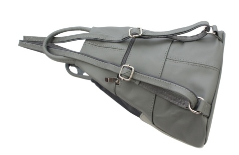 Plecak Skórzany PolskaGalanteria (PL) JOANNA Skóra Naturalna Licowa Gładka TRIO WZÓR 1