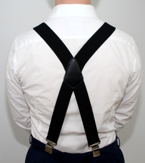 Szelki Do Spodni Polska Galanteria (PL) Z Materiału Regulowane Podwójne Typ X JEANS