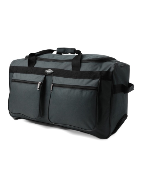 Duża Pojemna Torba Podróżna Na Kółkach RGL A2 CZARNA 80 x 40 x 36 [cm]