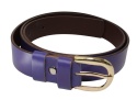 Pasek Damski Skórzany Gładki COMPLEX (PL) 30 mm FIOLETOWY