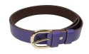 Pasek Damski Skórzany Gładki COMPLEX (PL) 30 mm FIOLETOWY