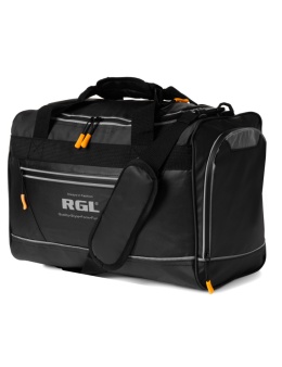 Pojemna Torba Podróżna RGL Samolotowy Bagaż Podręczny PL04 CZARNY 40 x 30 x 20 [cm]