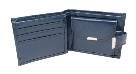 Portfel Uniwersalny HARO (PL) Poziomy Z Zapięciem Skóra Włoska Wygodny 11 x 9 [cm]