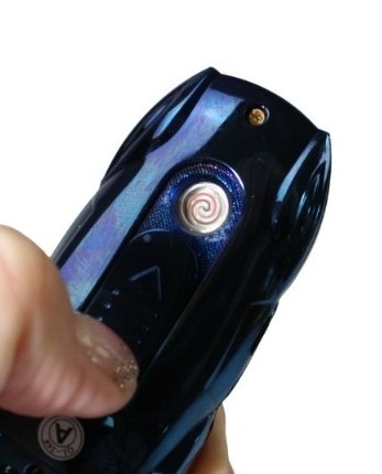 Praktyczna Elektryczna Zapalniczka Plazmowa USB Z Kablem Mikro USB LIGHT BRELOK Do Kluczyków Samochodowych AUDI CAR NIEBIESKA