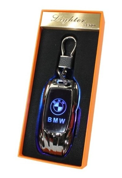 Praktyczna Elektryczna Zapalniczka Plazmowa USB Z Kablem Mikro USB LIGHT BRELOK Do Kluczyków Samochodowych BMW CAR CZARNA