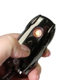 Praktyczna Elektryczna Zapalniczka Plazmowa USB Z Kablem Mikro USB LIGHT BRELOK Do Kluczyków Samochodowych BMW CAR CZARNA