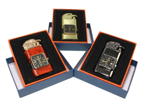 Praktyczna Elektryczna Zapalniczka Żarowa Elegancki Stylowy Zegarek QL-268 20284