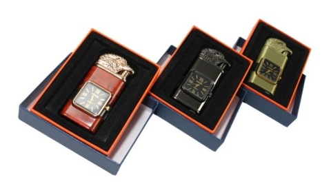 Praktyczna Elektryczna Zapalniczka Żarowa Elegancki Stylowy Zegarek QL-268 20284