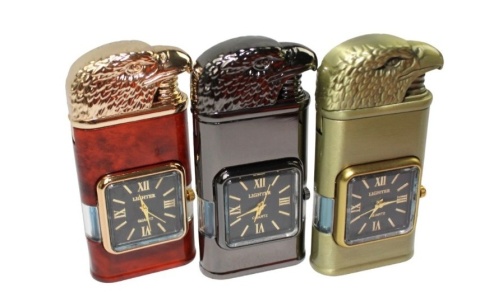 Praktyczna Elektryczna Zapalniczka Żarowa Elegancki Stylowy Zegarek QL-268 20284