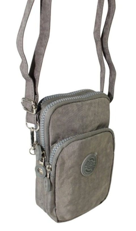 Stylowa Pozioma Torba Mała Na Ramię Bag Street NR 2248 KAWA Z MLEKIEM 20 x 12 x 4 [cm]