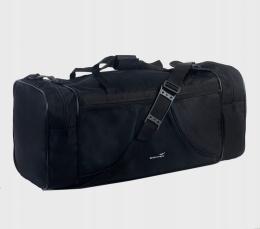 Torba Podróżna Średnia CONVEY (PL) CZARNO-BORDOWA 62 x 24 x 24 [cm]