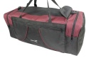 Torba Podróżna Średnia CONVEY (PL) CZARNO-BORDOWA 62 x 24 x 24 [cm]