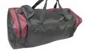 Torba Podróżna Średnia CONVEY (PL) CZARNO-BORDOWA 62 x 24 x 24 [cm]