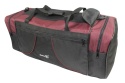 Torba Podróżna Średnia CONVEY (PL) CZARNO-BORDOWA 62 x 24 x 24 [cm]