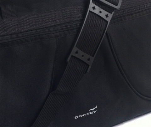 Torba Podróżna Średnia CONVEY (PL) CZARNA 62 x 24 x 24 [cm]