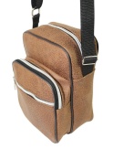 Torba/Saszetka Średnia Na Ramię WACEK MAŁY Antoszczyk (PL) Pionowa DeLuxe BRĄZOWA 22 x 15,5 x 10 [cm]