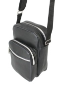 Torba/Saszetka Średnia Na Ramię WACEK MAŁY Antoszczyk (PL) Pionowa DeLuxe CZARNA 22 x 15,5 x 10 [cm]