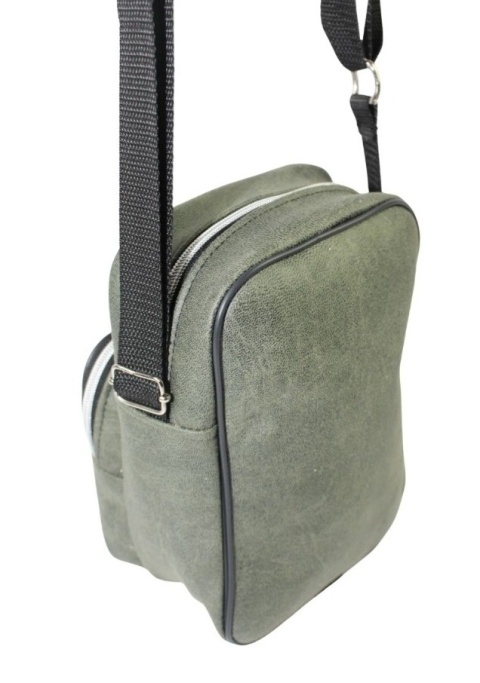 Torba/Saszetka Średnia Na Ramię WACEK MAŁY Antoszczyk (PL) Pionowa DeLuxe OLIWKOWA 22 x 15,5 x 10 [cm]