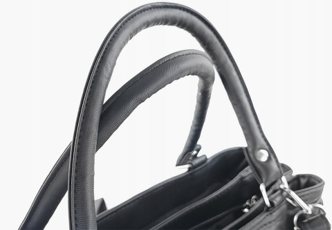 Torebka Skórzana CONVEY (PL) 0074 Torebka Klasyczna Listonoszka Skóra Cielęca CZEKOLADOWA 33 x 23 x 11 [cm]