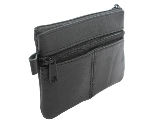 Etui Na Klucze Skórzane Polska Galanteria (PL) Skóra Naturalna Kluczówka Duża Na Jeden Komplet Kluczy 12,5 x 10 x 1,5 [cm]