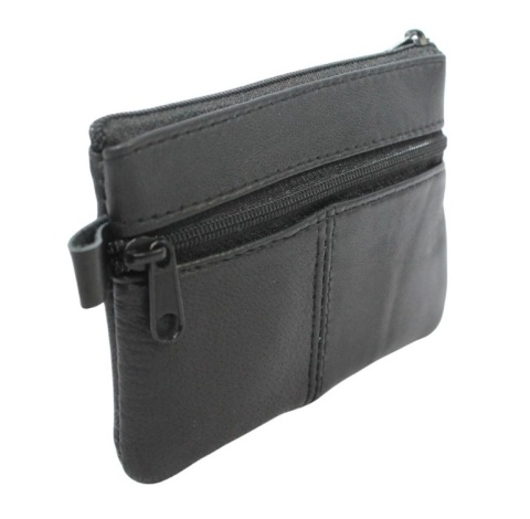 Etui Na Klucze Skórzane Polska Galanteria (PL) Skóra Naturalna Kluczówka Duża Na Jeden Komplet Kluczy 12,5 x 10 x 1,5 [cm]